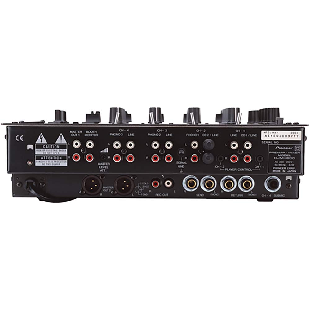 Pioneer DJM-600-K Pro Dj Mixer (Black) : Amazon.in: Musical
